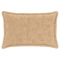 vidaXL Poťah na podložku 6 ks HOUTEN Krémová 40 x 60 cm Umelá králičia