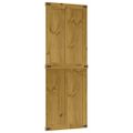 vidaXL Dvere do stodoly CORONA 70x210 cm masívna borovica