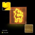 Neon Wood Frame LED DEER warm white FLNW01 Forever Light