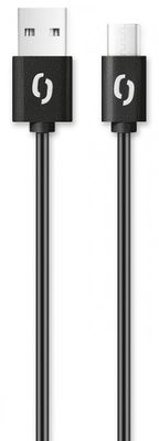 ALIGATOR Dátový kábel POWER 3A, USB-C 1m čierny