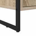 vidaXL Knižnica 99,5 x 30 x 108 cm Kompozitné drevo Sonoma