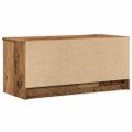 vidaXL 2 dielna TV skrinka Old Wood 80x35x36,5 cm Engineered Wood