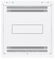 Ubiquiti UniFi 12U Rack Cabinet Wall 600 Glass - Nástěnný rozvaděč, výška 12U, ventilátory, prosklené dveře Racková skrín, 12U, nástenná montáž, prosklené dvere, vestavené ventilátory, uzamykatelná, nosnost 80 kg, bílá