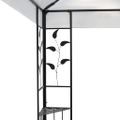 vidaXL Altánok 3x6 m, biely