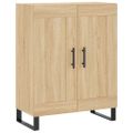 vidaXL Vysoká skrinka dub sonoma 69,5x34x180 cm spracované drevo