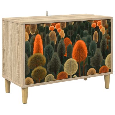 vidaXL TV skrinka ZAANDAM 69 x 33 x 50 cm Sonoma Kompozitné drevo