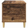 vidaXL Nočný stolík Staré drevo 60 x 44,5 x 45 cm Kompozitné drevo