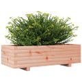 vidaXL Záhradný kvetináč 90x40x26,5 cm masívny douglas