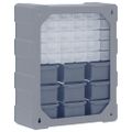 vidaXL Organizér s 39 zásuvkami 38x16x47 cm