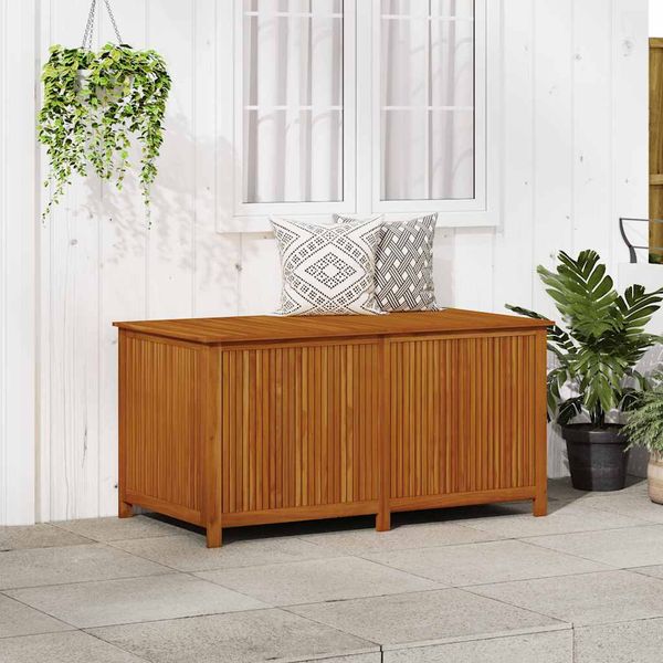 vidaXL Záhradný úložný box 150x80x75 cm akáciový masív