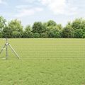 vidaXL Zemný fix pre vonkajší europlot 25 x 0,6 m Pozinkovaná oceľ