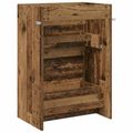 vidaXL Skriňa pod umývadlo do kúpeľne Staré drevo 56 x 37,5 x 81 cm