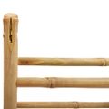 vidaXL Dvojitý rebrík na uteráky so 4 priečkami 90x50x100 cm bambus