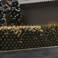 vidaXL Vianočná svetelná sieť biela 4x4 m 544 LED interiér exteriér