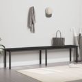 vidaXL lavička Čierny dub 200 x 35 x 45 cm Kompozitné drevo