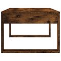 vidaXL Konferenčný stolík dymový dub 102x50x35 cm kompozitné drevo