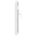 vidaXL Otočné a sklopné okno do suterénu RISOR 60 x 60 cm PVC a sklo