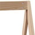vidaXL Strecha na detskú posteľ 199x95,5x88 cm borovicový masív