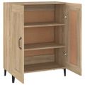 vidaXL Komoda vo farbe dubu sonoma 69,5x34x90 cm spracované drevo