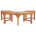 vidaXL Stromová lavička 4 -Seater 160 x 80 x 45cm Prírodná