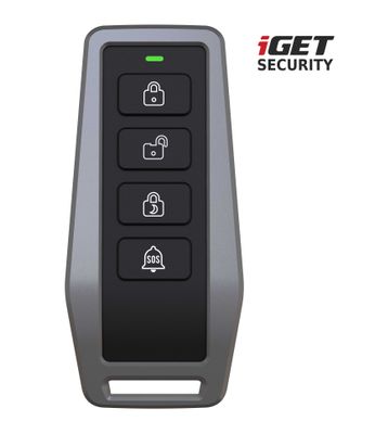iGET SECURITY EP5 - diaľkové ovládanie (kľúčenka) pre alarm M5, výdrž batérie až 5 rokov