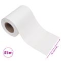 vidaXL PVC lišty na ochranu súkromia 140x0,19 m biele