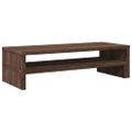 vidaXL Stojan na monitor hnedý dub 54x22x15 cm kompozitné drevo