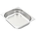 vidaXL Gastronádoby 4 ks, GN 1/2, 65 mm, nehrdzavejúca oceľ