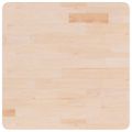 vidaXL Štvorcová stolová doska 60x60x2,5 cm neošetrený dubový masív