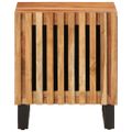 vidaXL Nočné stolíky 2 ks 40x34x46 cm akáciový masív