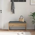 vidaXL Predsieňová lavica Remeselný dub 83 x 38 x 40 cm