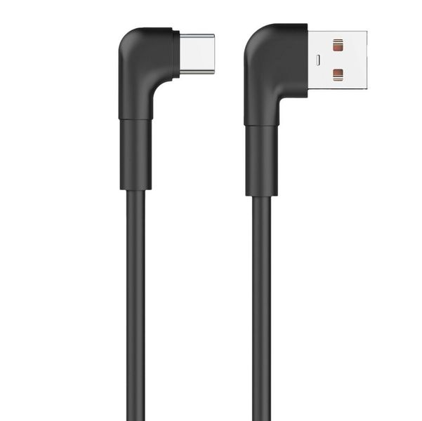 Maxlife MXUC-09 uhlový kábel USB - USB-C 1,0 m 3A čierna (OEM0101208)