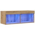 vidaXL Zostava TV skriniek 80 x 30 x 30 cm dub artisan