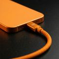 Forever Saffron kábel USB-C - USB-C 1,0 m 60W oranžový