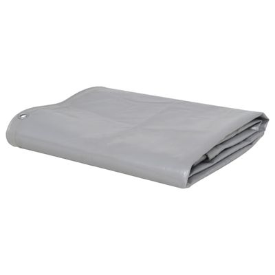 vidaXL Celta 650 g/m², 3x6 m, sivá