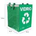 Taška na triedený odpad SORT EASY VIDRIO ES, 30x30x40cm, 36l SIXTOL