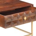 vidaXL Konferenčný stolík 112x50x40 cm masívne mangové drevo