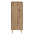 vidaXL Servírovacia skriňa Dub artisan 66 x 34,5 x 95 cm