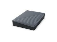 Pevný disk - šifrovaný - 5 TB - externý (prenosný) - USB 3.2 Gen 1 - AES 256 bitov - silikónová sivá