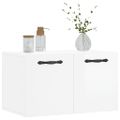 vidaXL Nástenná skrinka lesklá biela 60x36,5x35 cm spracované drevo