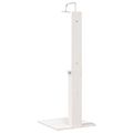 vidaXL Externá sprcha 206 cm Biela