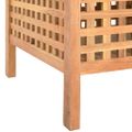 vidaXL Úložná lavica 93x49x49 cm masívne orechové drevo