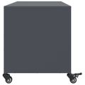 vidaXL TV skrinka antracit 100,5x39x43,5 cm oceľ
