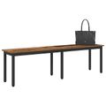vidaXL lavička Staré drevo 160 x 35 x 45 cm Kompozitné drevo