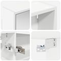 vidaXL Set kabinetov do kúpeľne 3 ks 106 x 16 x 62,5 cm