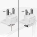 AROZZI ALZARE NEO DUO White/ stolní držák pro 2 monitory/ plynový píst/ kovový/ bílý Držák, VESA, stolní, pro 2 monitory, náklon -90°, otácení 180°, rotace 360°, nosnost 18kg (9kg/monitor), bílý