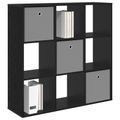 vidaXL Servírovacia skriňa Čierny dub 102 x 31 x 99,5 cm