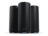 Systém WiFi - (router, 2 extendery) - až 9000 čtverečních stop - mesh 10GbE, 2.5GbE, Wi-Fi 7 Multi-Band