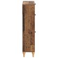 vidaXL Skriňa na topánky ALKMAAR 78 x 24 x 103 cm Kompozitné drevo