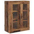 vidaXL Highboard Staré drevo 69,5 x 34 x 90 cm Kompozitné drevo